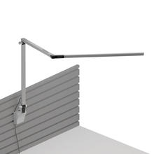  AR3000-WD-SIL-SLT - Z-Bar Desk Lamp with slatwall mount (Warm Light; Silver)